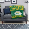 Nsu Norfolk State Spartans Microfleece Blanket v1106