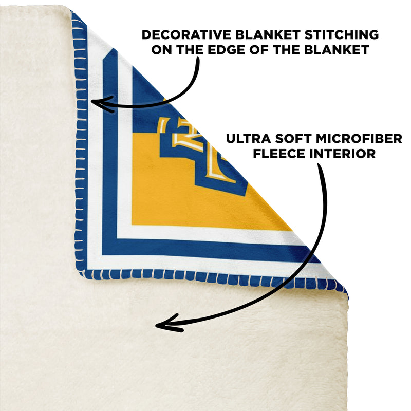 NC A&T Aggies microfleece Blanket v988