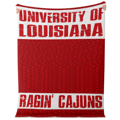 UL at Lafayette 1 Blanket