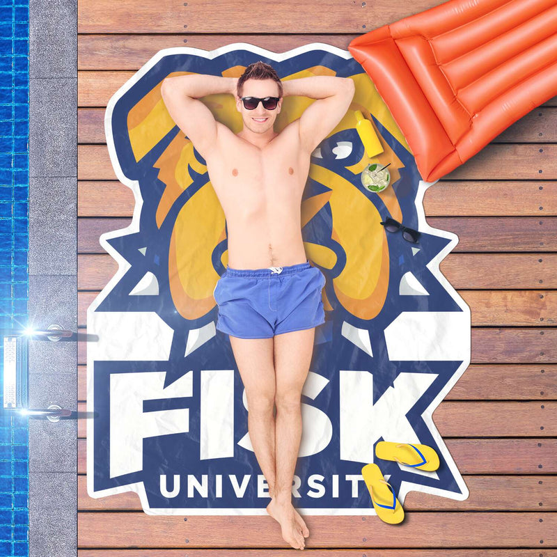 Fisk Bulldogs beach towel v4565