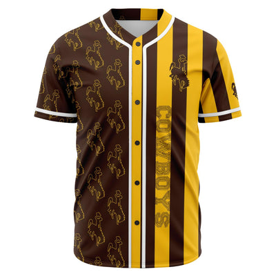 Wyoming Cowboys Baseball Jersey