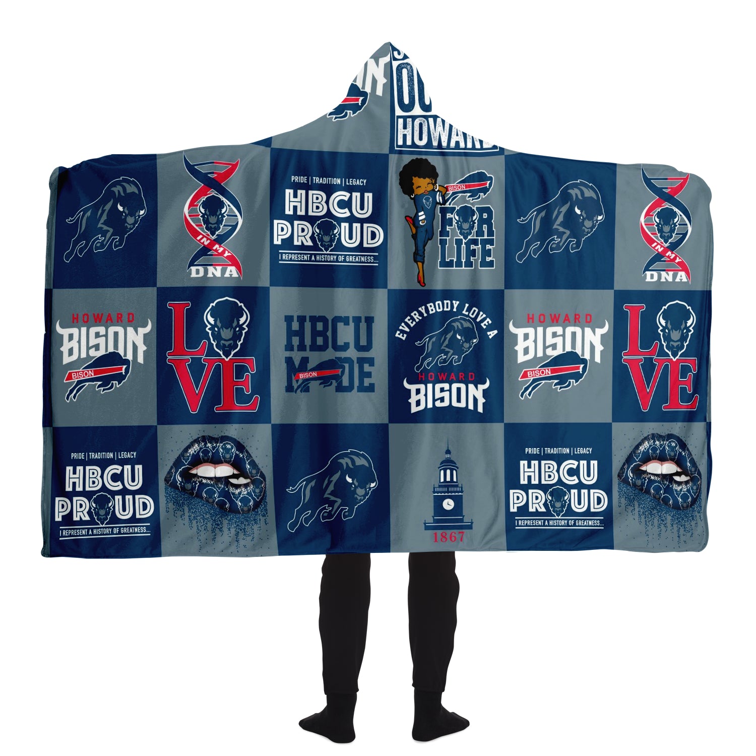 Howard Hooded Blanket v10