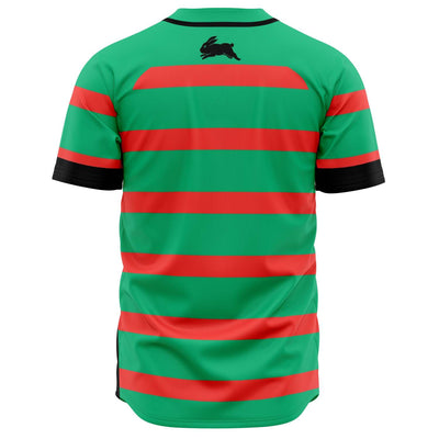 Rabbitohs Baseball Jersey All-Over-Print