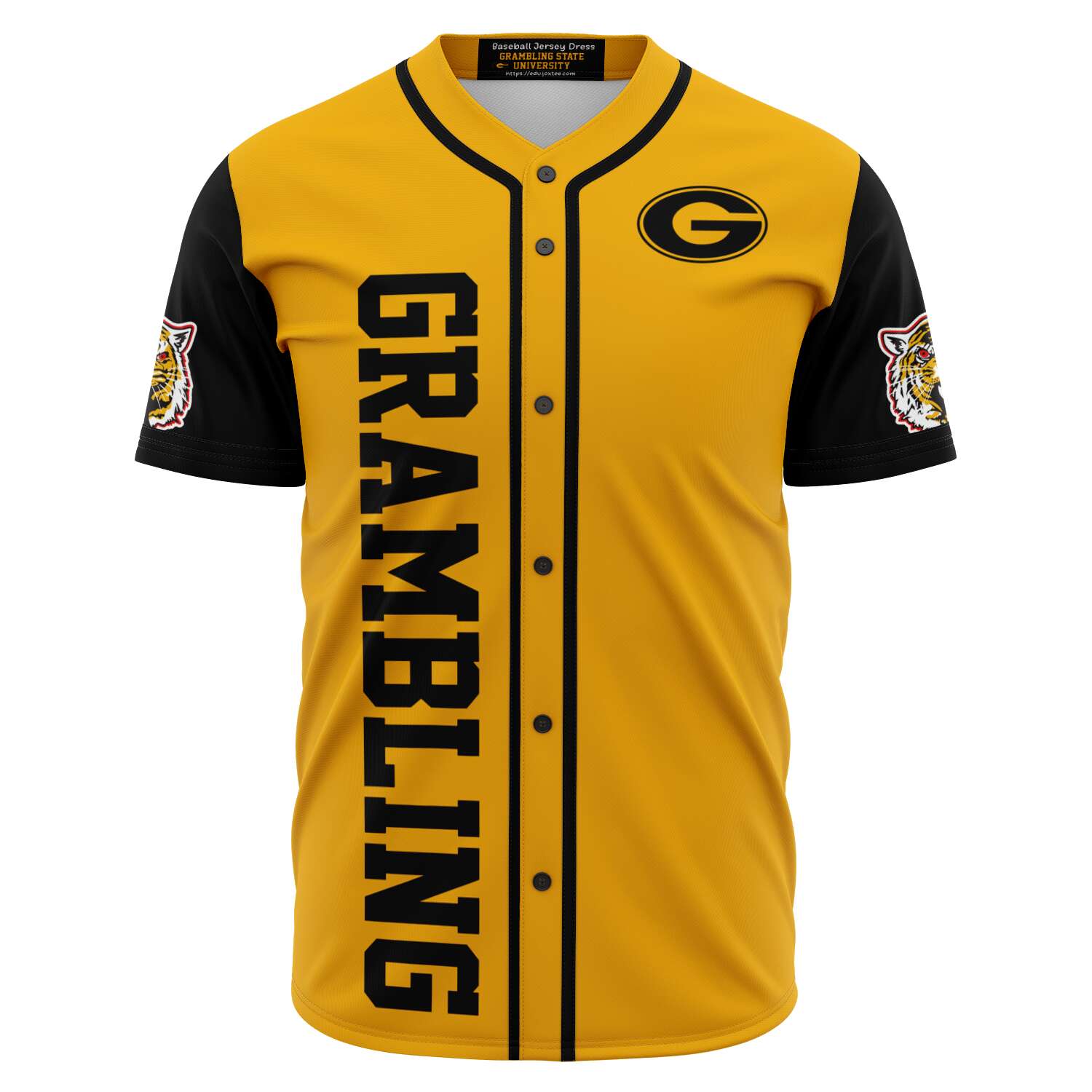 Grambling Tigers baseball jersey v4361