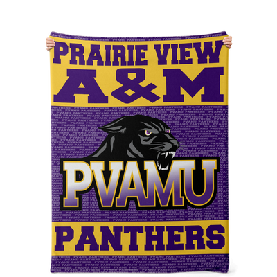 PVAMU Panthers Microfleece Blanket