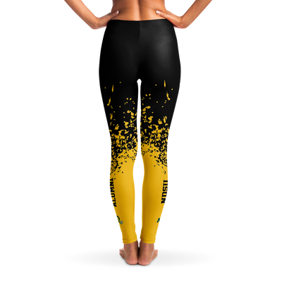 NDSU Bison Fire Legging AOP