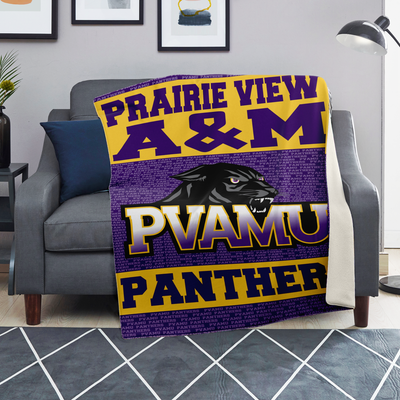 PVAMU Panthers Microfleece Blanket