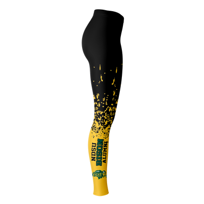 NDSU Bison Fire Legging AOP