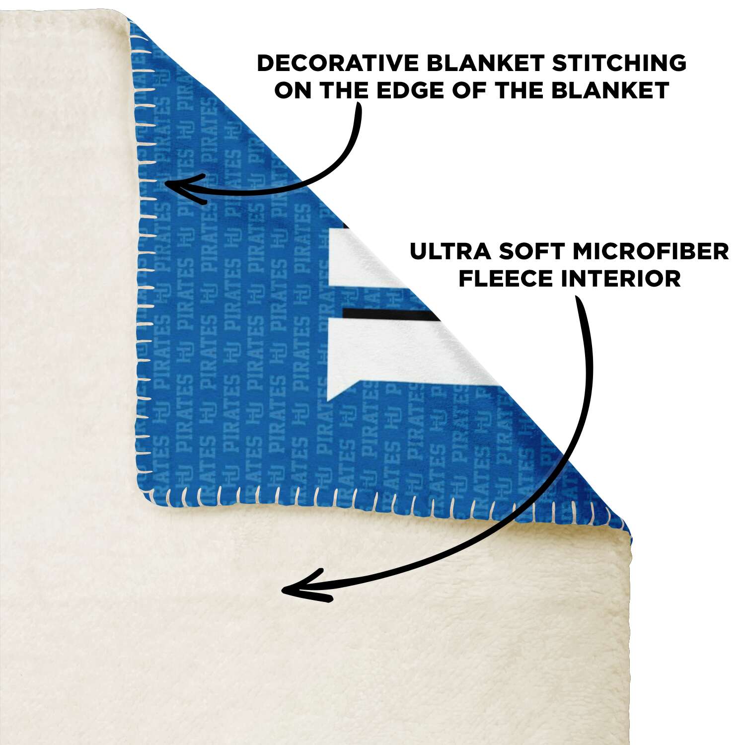 Hampton premium microfleece blanket v1140