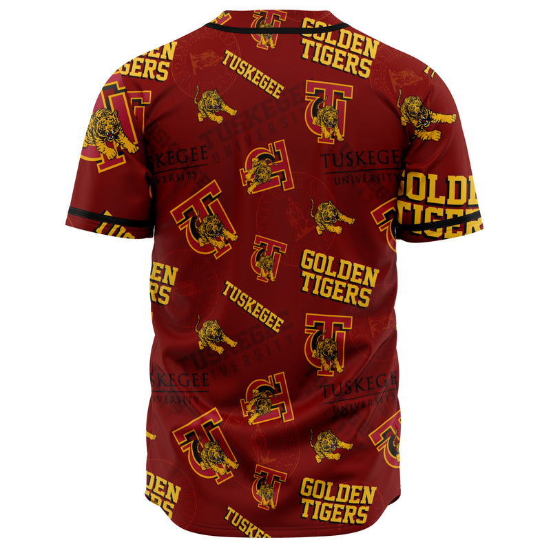 Tuskegee baseball jersey v752