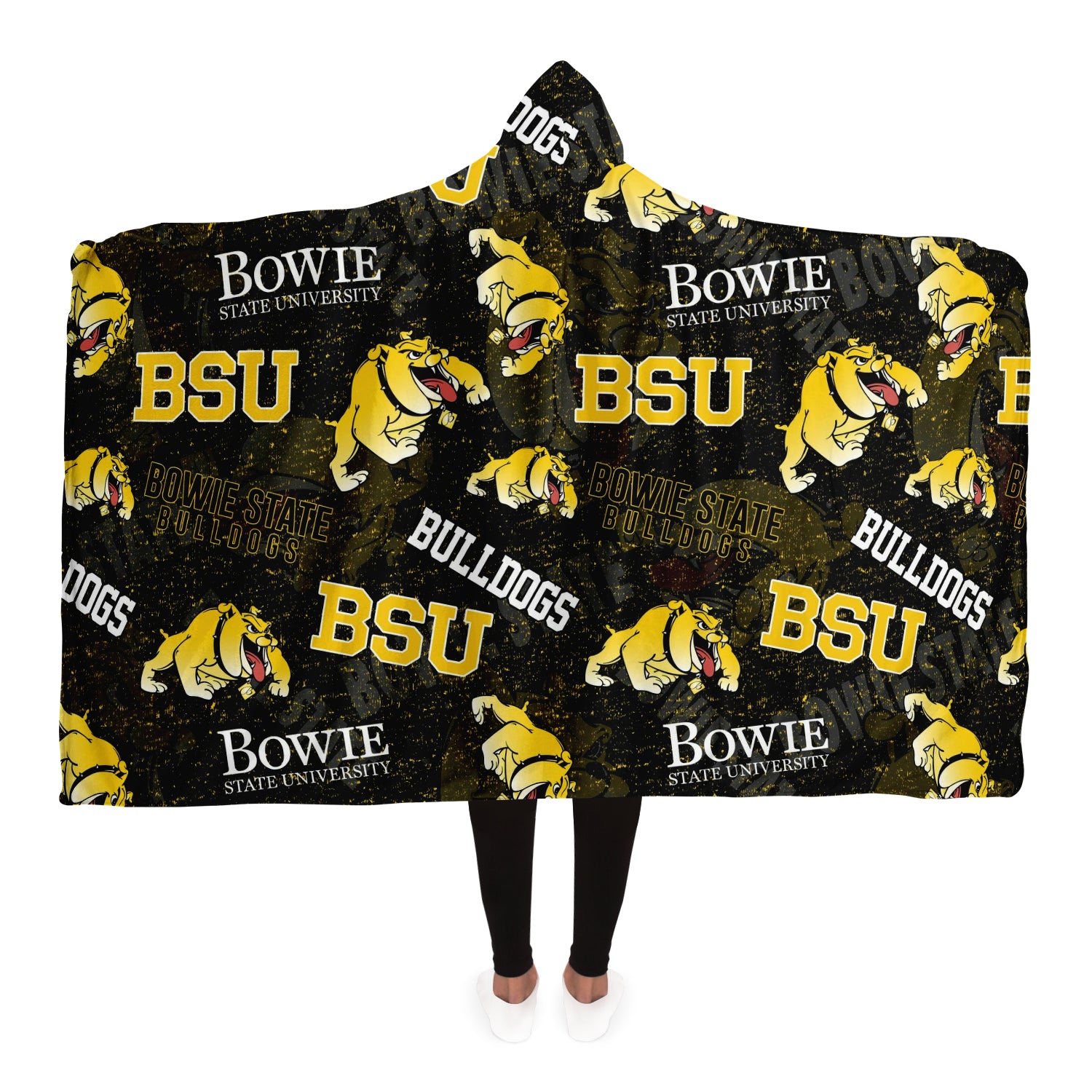 Bsu Bulldogs Hooded Blanket v444