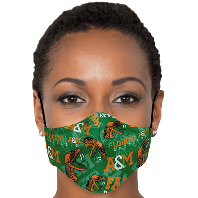 Famu Rattlers Fashion Mask 3D 178