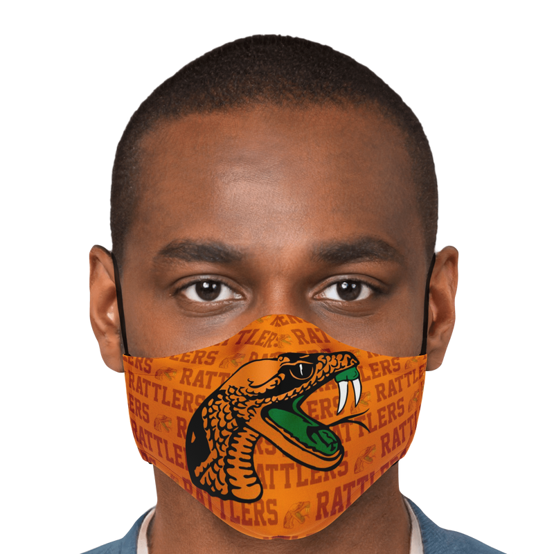 Famu Rattlers Fashion Mask 3D