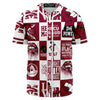 Morehouse baseball jersey v735