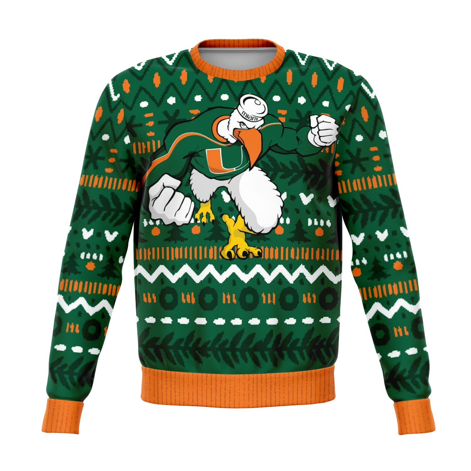 Miami Hurricanes Sweater AOP - Christmas