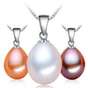 Real freshwater pearl pendant for women,925 sterling silver daughter