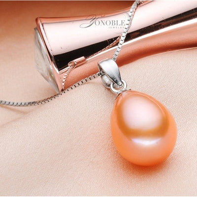 Real freshwater pearl pendant for women,925 sterling silver daughter