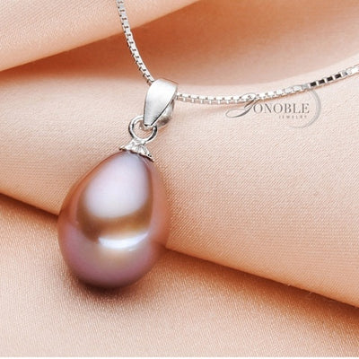 Real freshwater pearl pendant for women,925 sterling silver daughter