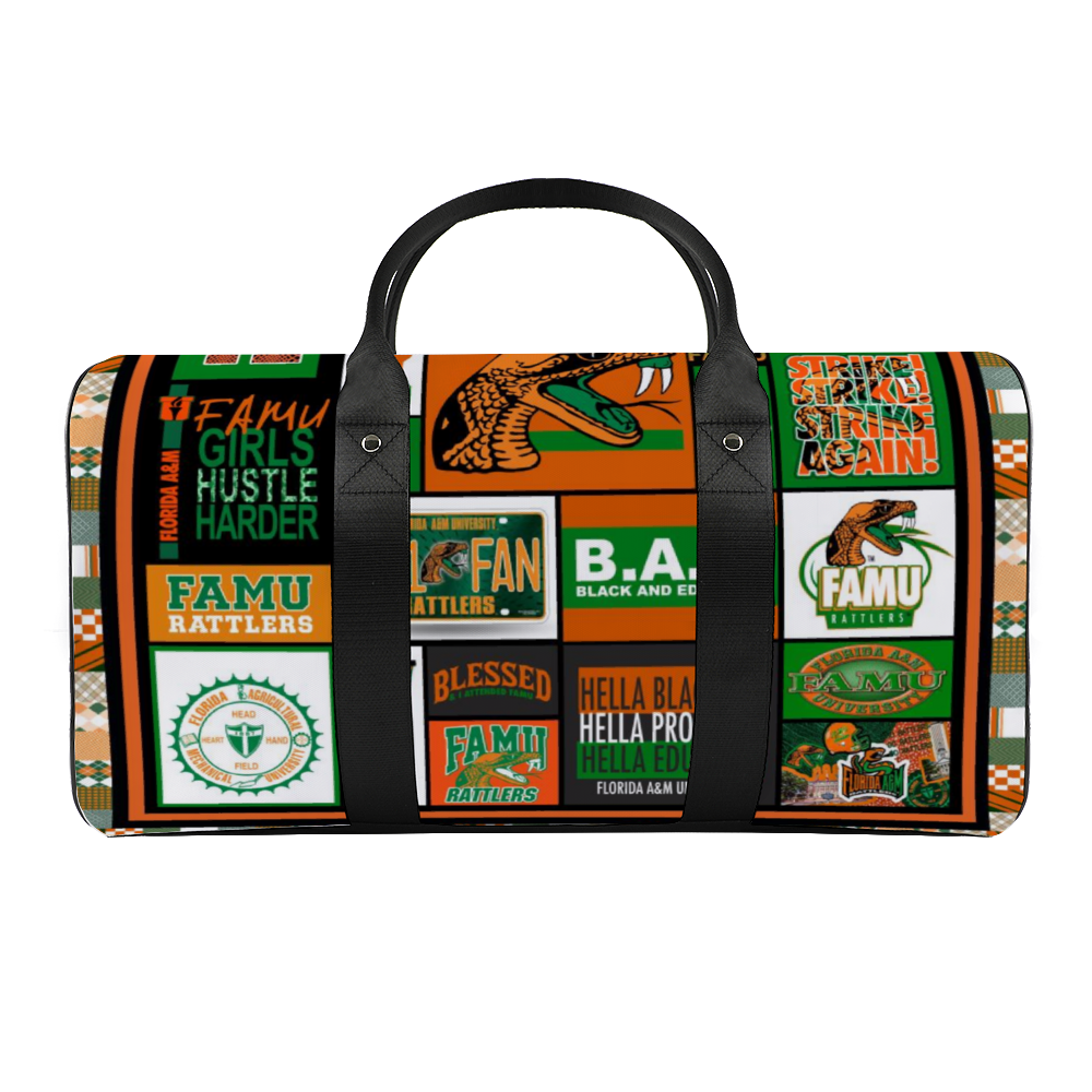 Famu Rattlers Travel Handbag v4374