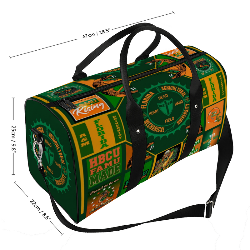 Famu Rattlers Travel Handbag v4372