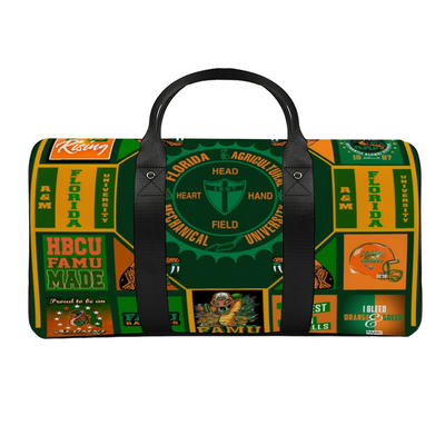 Famu Rattlers Travel Handbag v4372