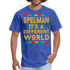 Spelman World T-Shirt - royal blue