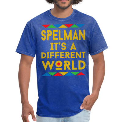 Spelman World T-Shirt - mineral royal