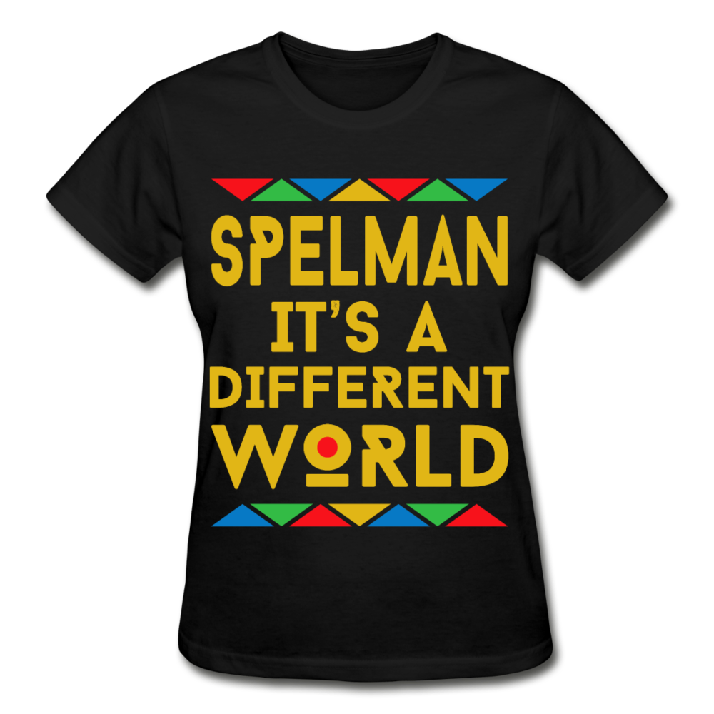 Spelman World Ladies T-Shirt - black