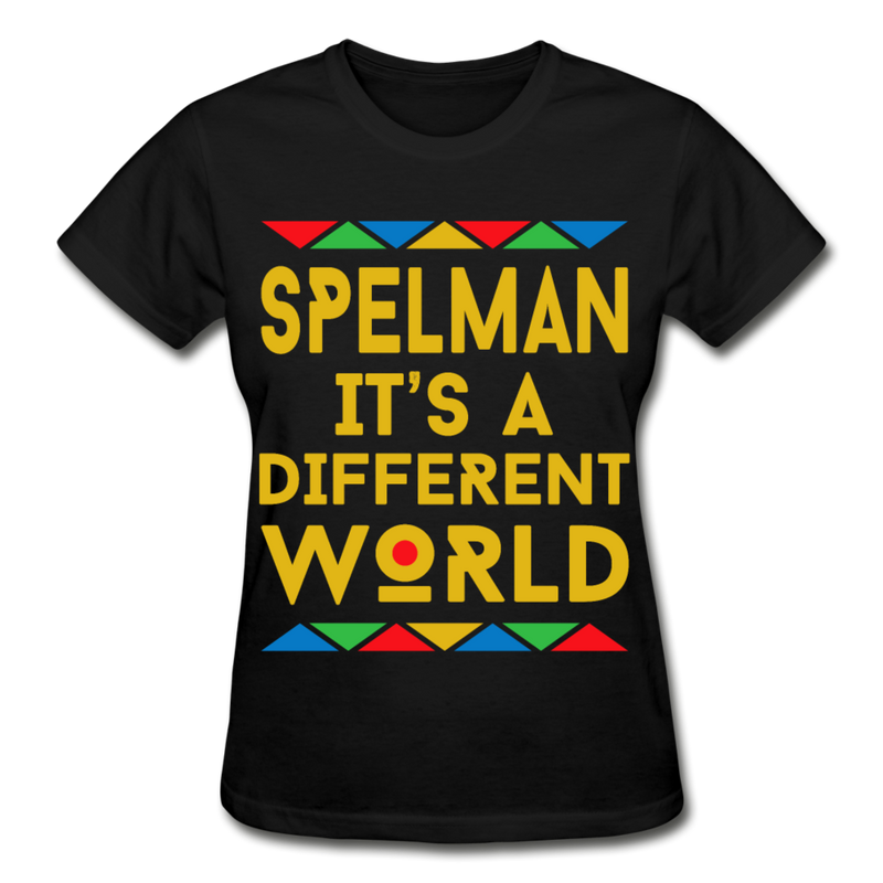 Spelman World Ladies T-Shirt - black