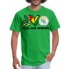 Peace Love Spartans - NSU Unisex T-Shirt - bright green