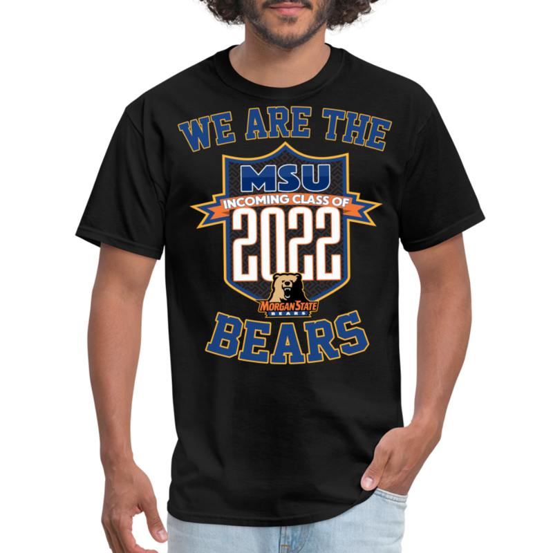 We are the Bears! Morgan State Bears Class of Customized T-Shirt - black