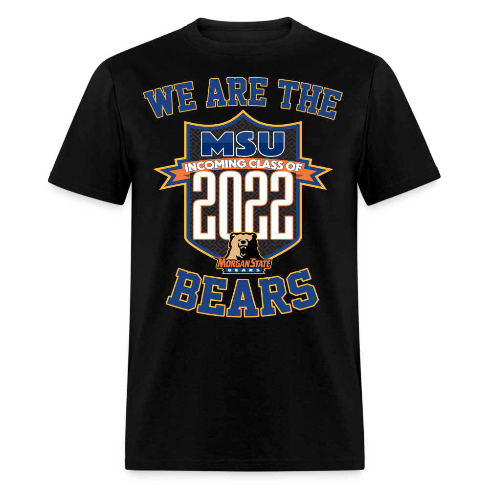 We are the Bears! Morgan State Bears Class of Customized T-Shirt - black