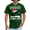 Famu-My Christmas Pajama T-Shirt - forest green