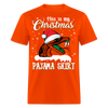 Famu-My Christmas Pajama T-Shirt - orange