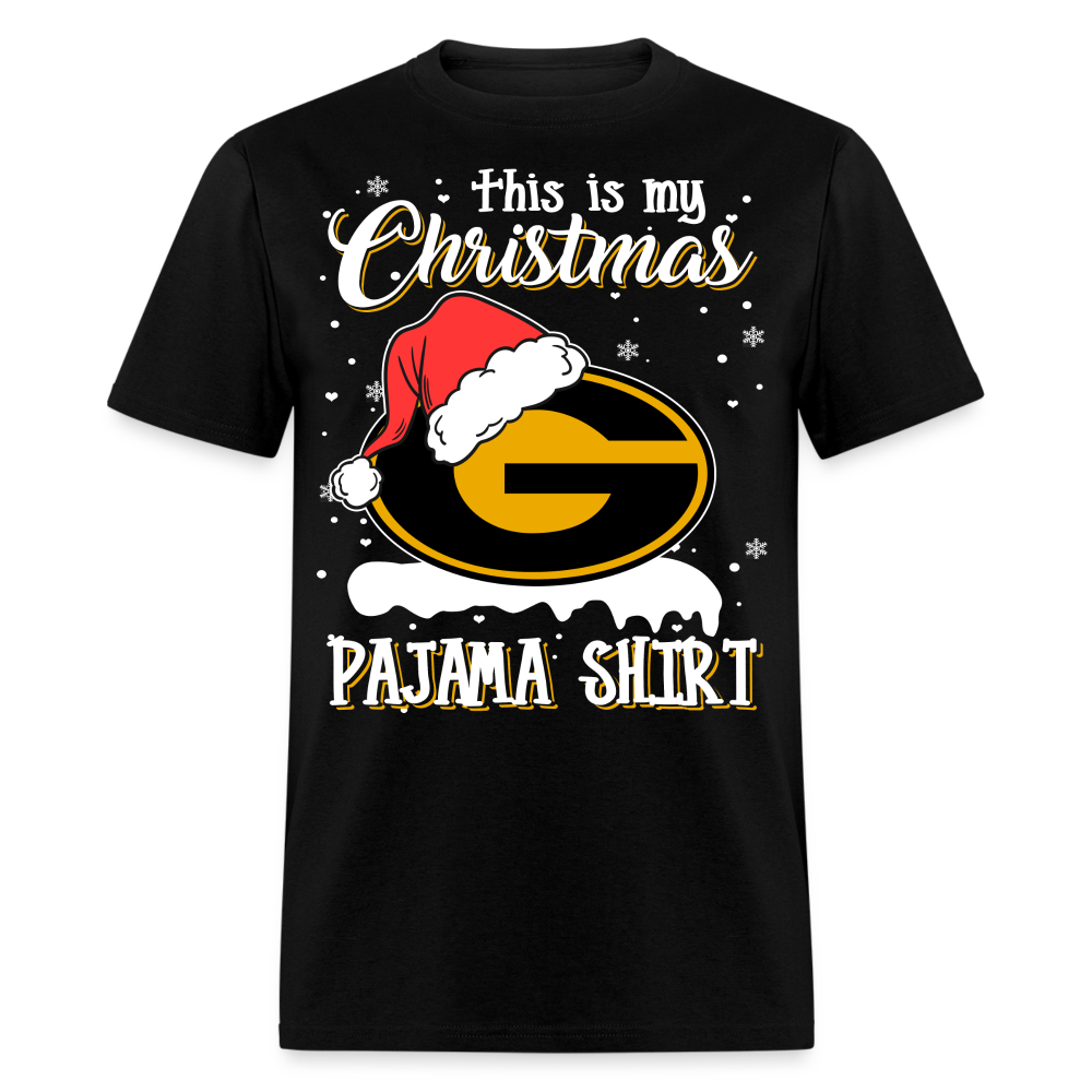Grambling-My Christmas Pajama T-Shirt - black