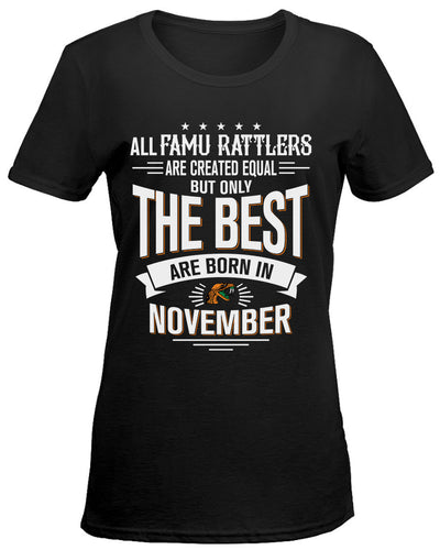 All FAMU Rattlers Born in November