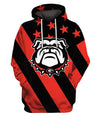 Georgia Bulldogs Tee/Hoodie/Sweat/Zip-Hoodie 3D
