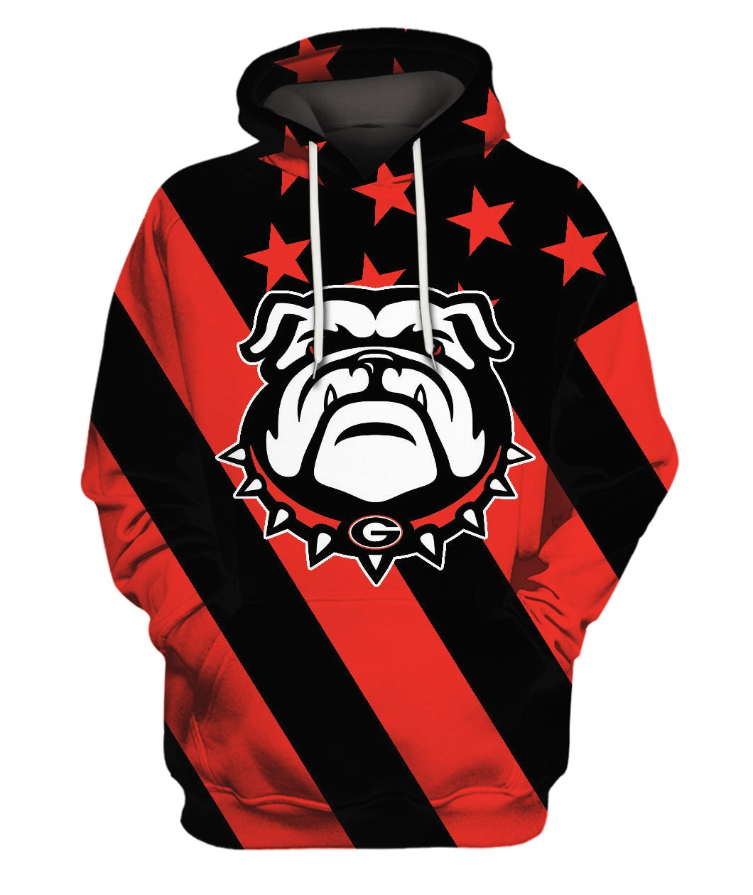 Georgia Bulldogs Tee/Hoodie/Sweat/Zip-Hoodie 3D